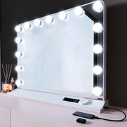 Luxe White Hollywood LED Mirror Light - Lighting.co.za