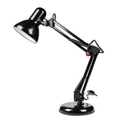 Office Black or Red Adjustable Study Lamp - Lighting.co.za