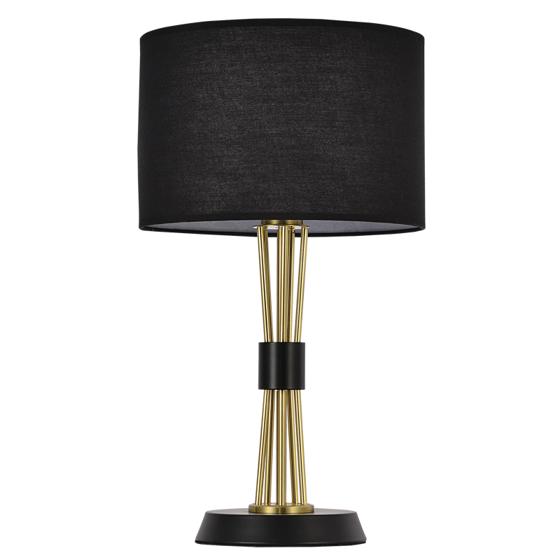 Madeira Black and Gold Table Lamp — Lighting.co.za