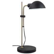 Crossby Black and Gold Table Lamp - Lighting.co.za
