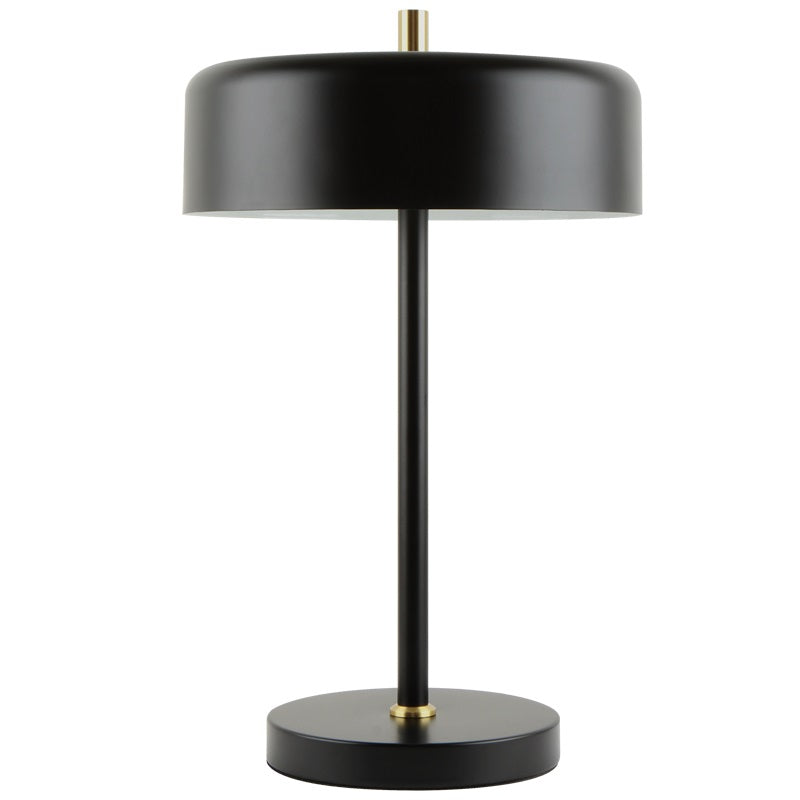 Samo Black or White and Gold Table Lamp - Lighting.co.za