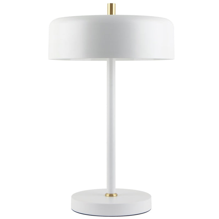 Samo Black or White and Gold Table Lamp