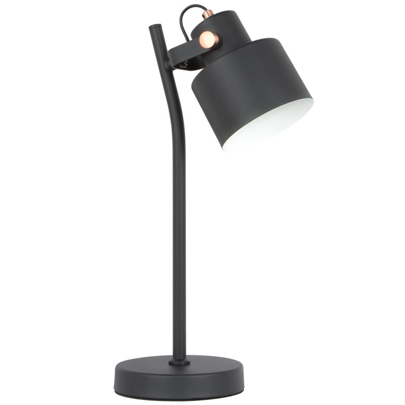 Targa Black or White Desk Lamp — Lighting.co.za