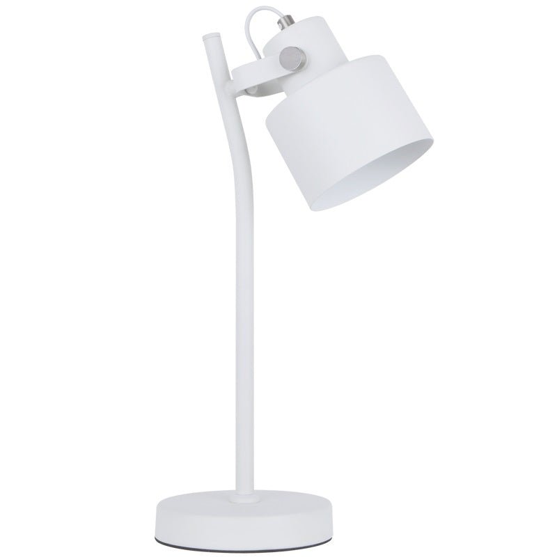 Targa Black or White Desk Lamp — Lighting.co.za