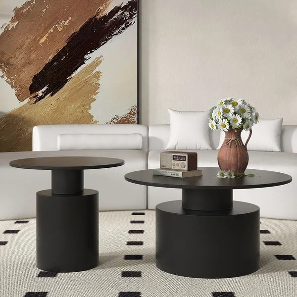 Totem Nested Coffee and Side Table Set