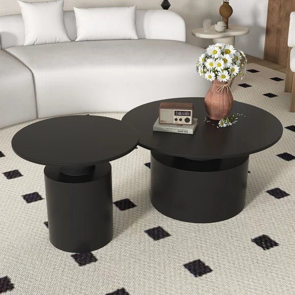 Totem Nested Coffee and Side Table Set