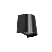 Varia 1 GU10 Down Facing Black | White Outdoor Wall Light - Lighting.co.za