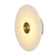Vara Round LED Marble and Gold Wall Light - Lighting.co.za