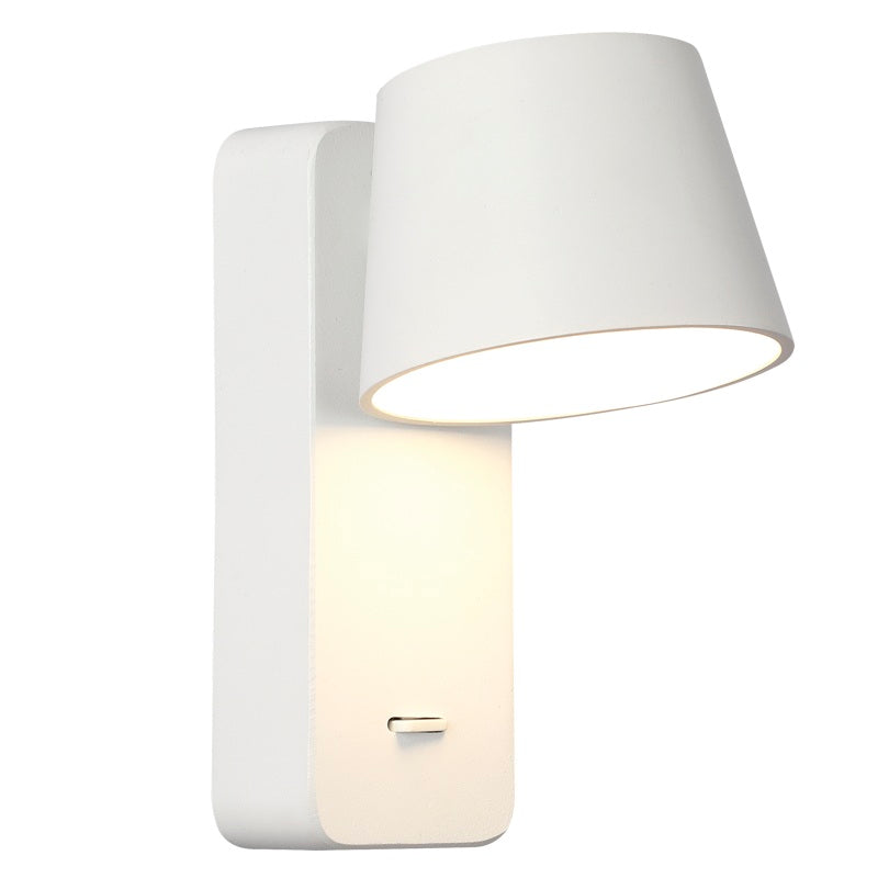 Vara Black Or White LED Bedside Reading Wall Light - Lighting.co.za