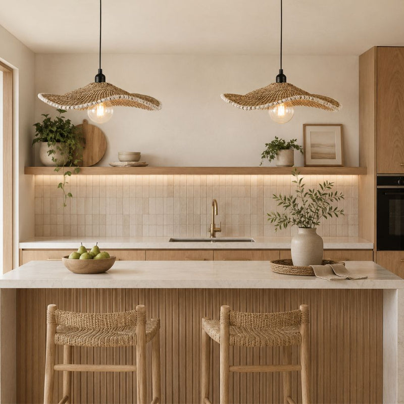 Waverley Natural Woven Rattan Pendant Light - Pendant Light - Lighting.co.za