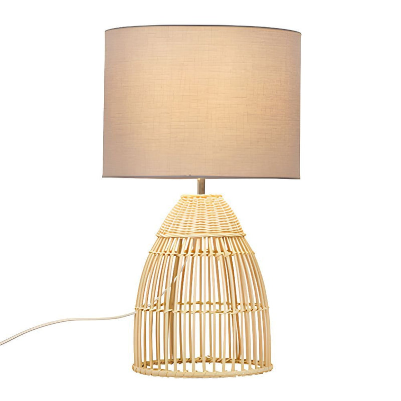 Wick Natural Woven Rope Table Lamp with Shade - Table Lamp - Lighting.co.za