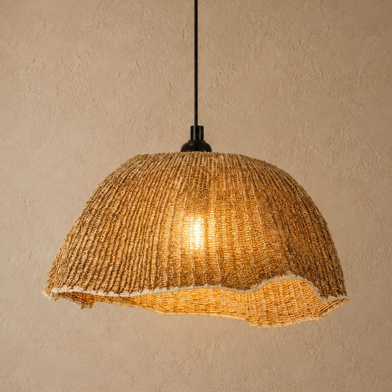 Willa Natural Woven Rattan Pendant Light - Pendant Light - Lighting.co.za