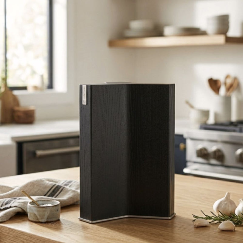 Wusthof Dual-Sided Magnetic Knife Block Ash Black - Knife Storage - Lighting.co.za