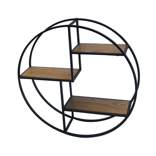 Wyatt Round Wall Shelving Unit - Lighting.co.za