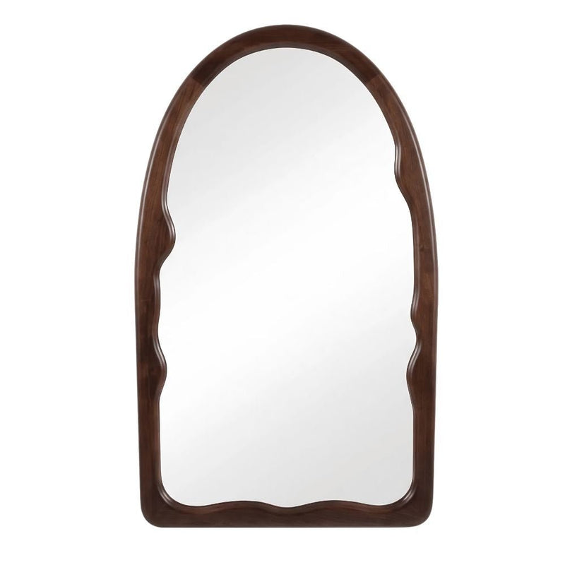 Yoko Irregular Arch Wood Mirror 2 Sizes - Mirror - Lighting.co.za