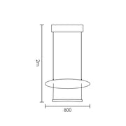 Aha Moment White and Black LED Pendant Light 3 Sizes - Lighting.co.za