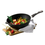 AMT Wok 28cm with long Handle - Lighting.co.za