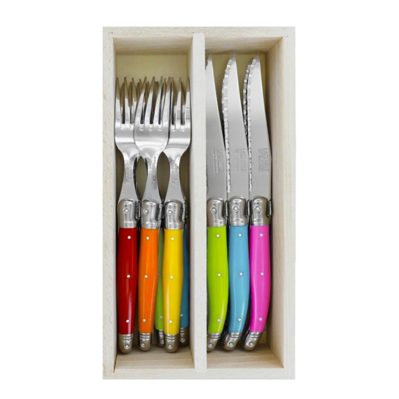 Andre Verdier Steak Knives & Forks Set - Lighting.co.za