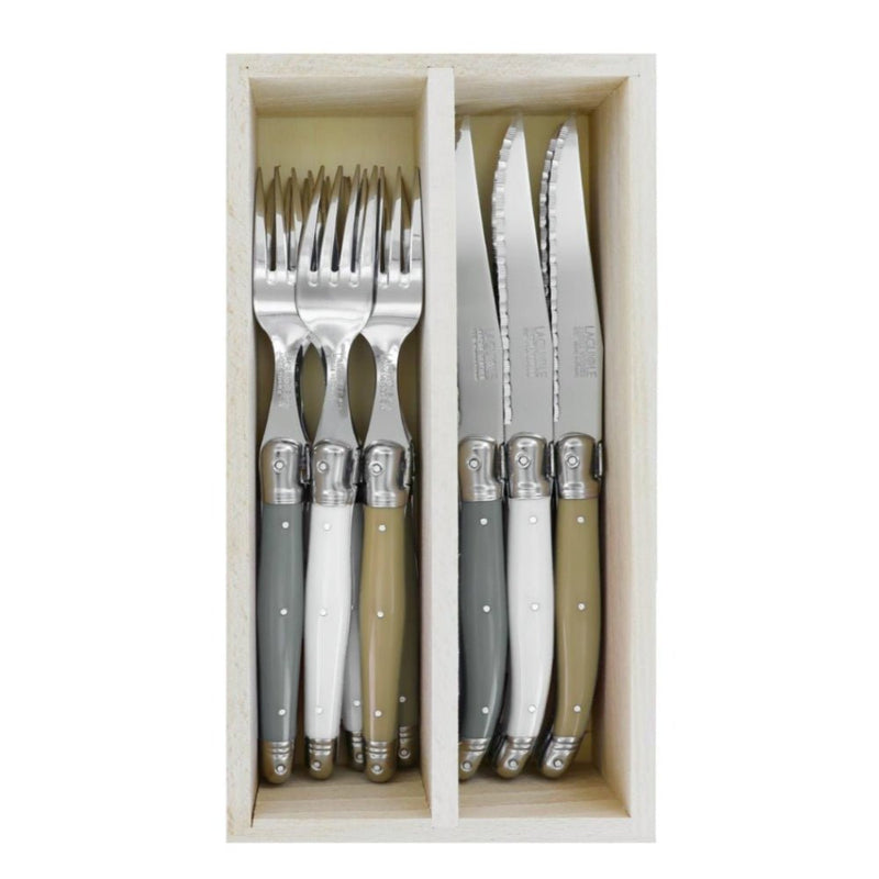 Andre Verdier Steak Knives & Forks Set - Lighting.co.za