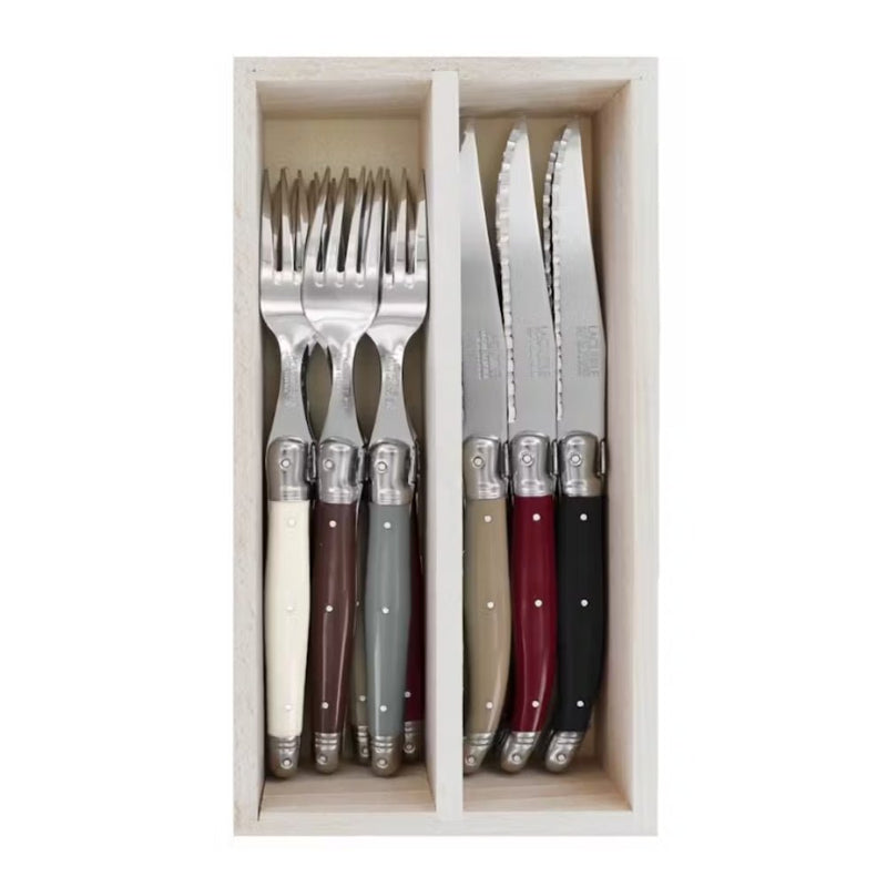 Andre Verdier Steak Knives & Forks Set - Lighting.co.za