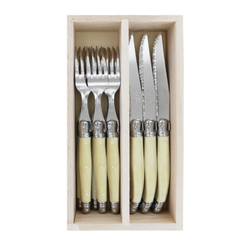 Andre Verdier Steak Knives & Forks Set - Lighting.co.za