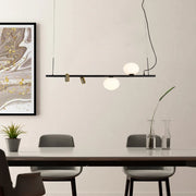 Asta Black or White and Gold Pendant Light - Lighting.co.za