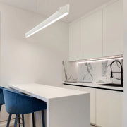 Avico Black | White Up Down Linear LED Slim Pendant Light - Lighting.co.za
