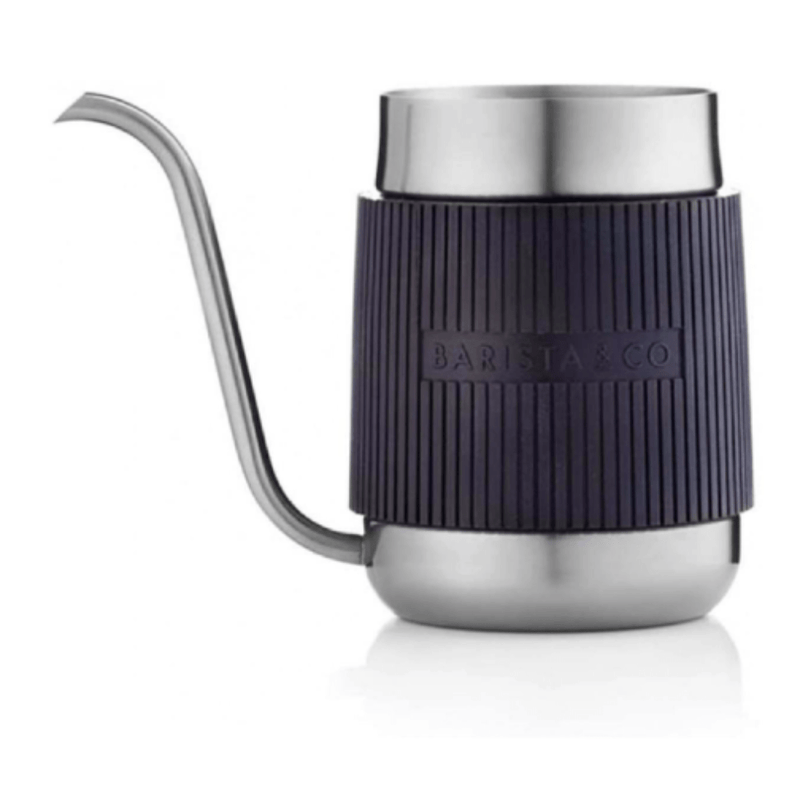 Barista & Co 600ml Shorty Pour Over Milk Jug - Steel - Lighting.co.za