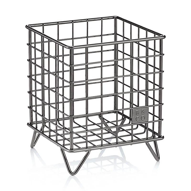 Barista & Co Corral Pod Coffee Capsule Storage - Steel ;Black & Copper - Lighting.co.za