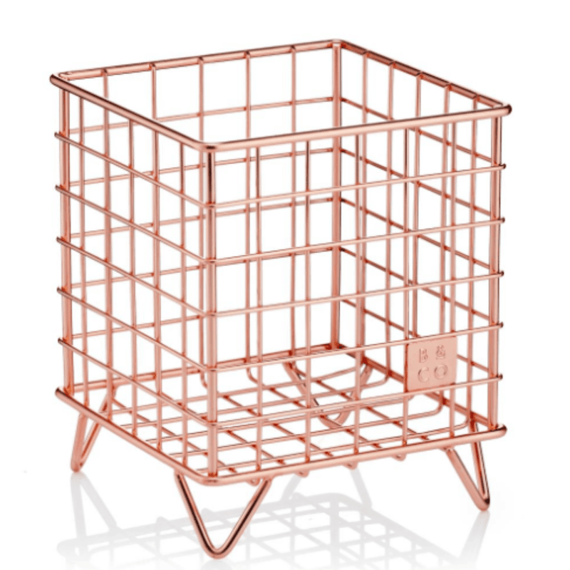 Barista & Co Corral Pod Coffee Capsule Storage - Steel ;Black & Copper - Lighting.co.za