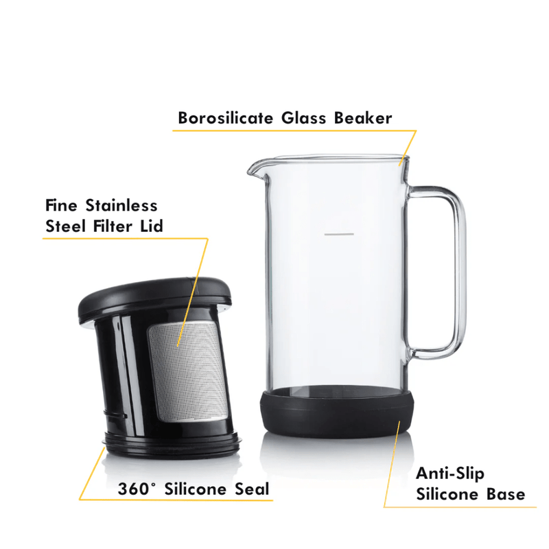 Barista & Co OneBrew Coffee & Tea Infuser - Black - Lighting.co.za