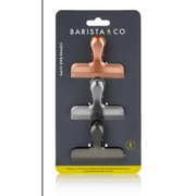 Barista & Co Stainless Steel Coffee Bag Clips - Electric Metals - Lighting.co.za