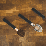 Barista & Co Stainless Steel Coffee Scoop Measure Spoon - Black & Copper - Lighting.co.za