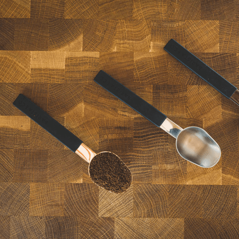 Barista & Co Stainless Steel Coffee Scoop Measure Spoon - Black & Copper - Lighting.co.za