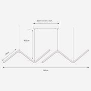 Bend Black Slim LED Pendant Light - Lighting.co.za