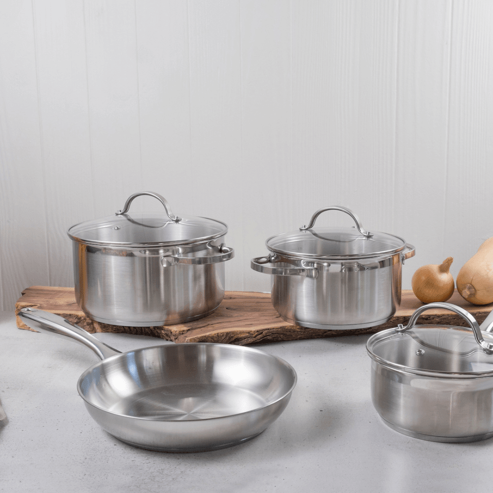 Brabantia Amsterdam 7 piece Cookware Set with Oven Gloves — Lighting.co.za