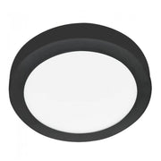 Oden LED Round Black or Chrome Ceiling Light 2 Sizes - Lighting.co.za