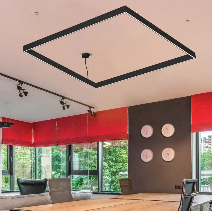 Chiara Black | White Up Down Linear Linkable LED Slim Pendant Light - Lighting.co.za