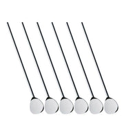 Cilio Cocktail Spoons With Drinking Straw Set of 6 - Lighting.co.za