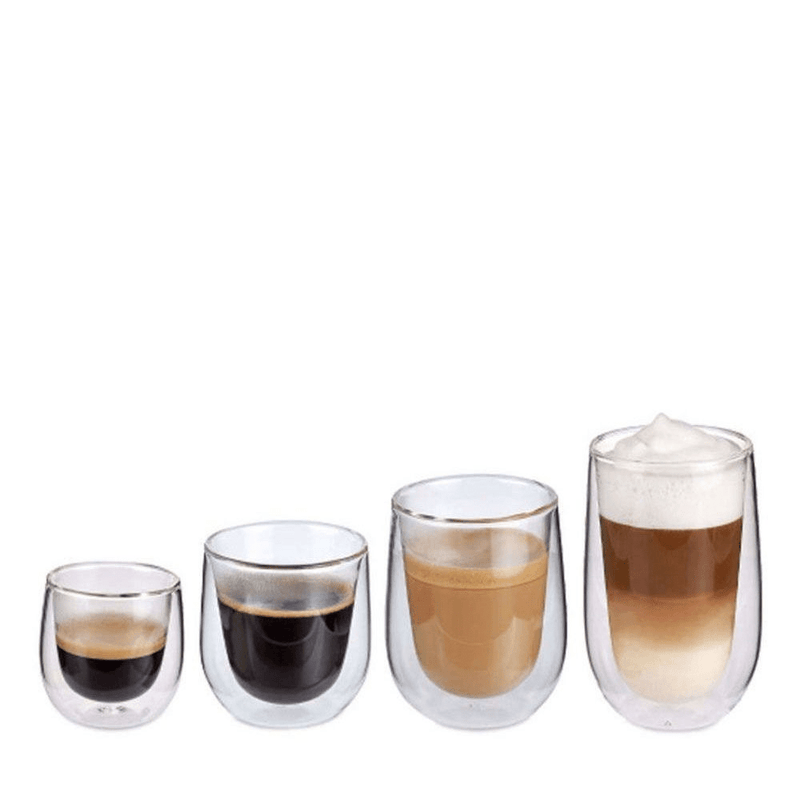 Cilio Double-walled Coffee Glasses VERONA 150ml - Set of 2 - Lighting.co.za
