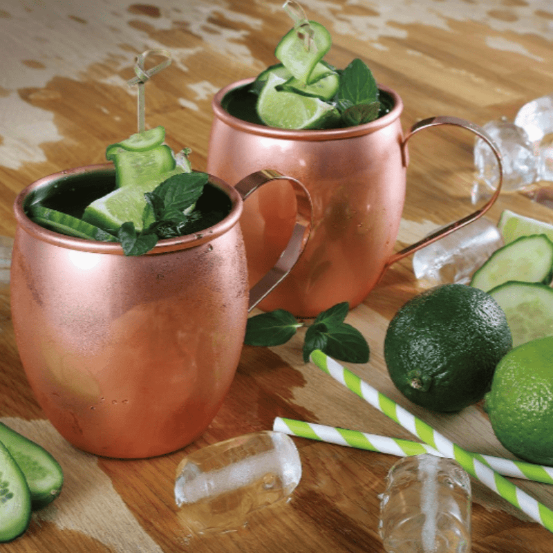 Cilio Moscow Mule Polished Copper Shot Cup - Lighting.co.za