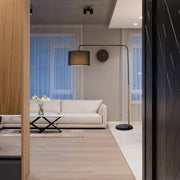 Class 1 Black and Gold Nordic Floor Lamp - Lighting.co.za