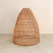 Crosshair Natural Rattan Pendant Light 3 Sizes - Lighting.co.za