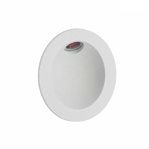 Diva Round Black or White LED Step Light - Lighting.co.za