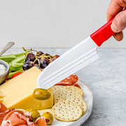 Dreamfarm 23cm Knibble Lite Cheese Knife - Black & Red - Lighting.co.za