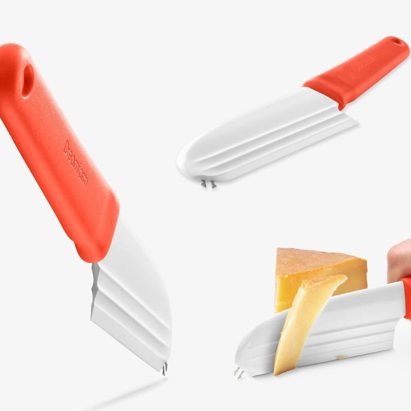 Dreamfarm 23cm Knibble Lite Cheese Knife - Black & Red - Lighting.co.za