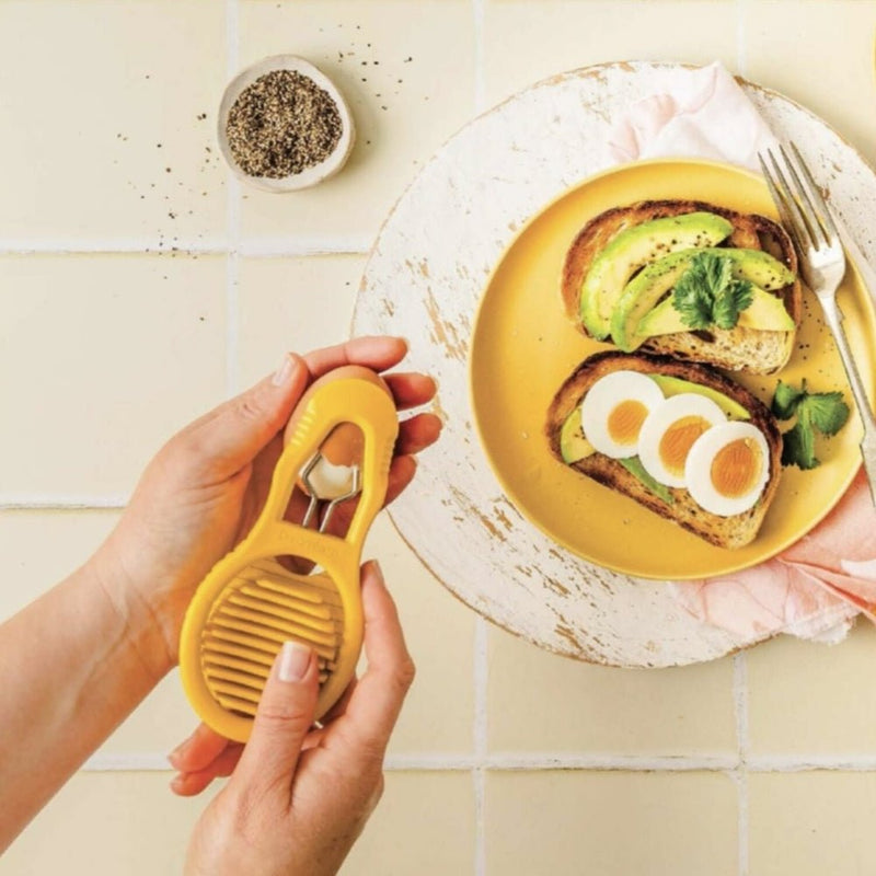 Dreamfarm 3-in-1 Eggler Egg Cracker, Peeler & Slicer - Lighting.co.za