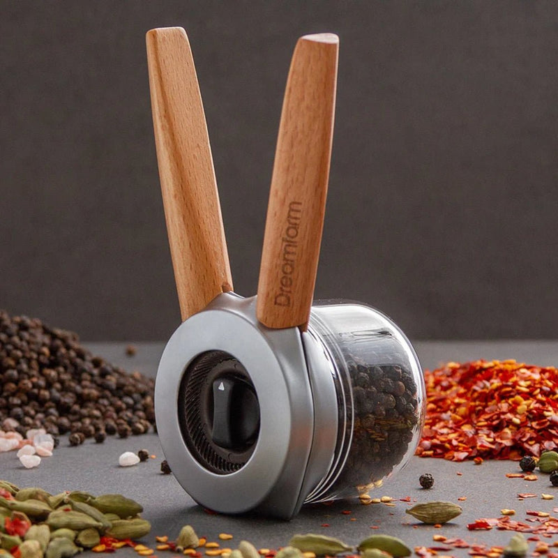 Dreamfarm Ortwo Spice/Pepper Mill - Beechwood - Lighting.co.za