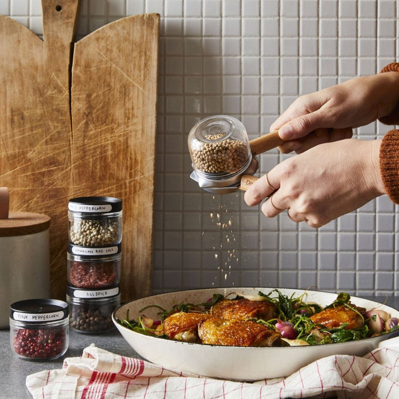 Dreamfarm Ortwo Spice/Pepper Mill - Beechwood - Lighting.co.za