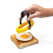 Dreamfarm Set of 2 Flegg Egg Rings - Yellow & Black - Lighting.co.za